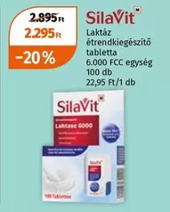 Laktáz étrendkiegészítő tabletta