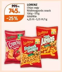 Paprika - Chips vagy földimogyorós snack