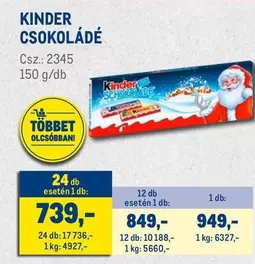 Kinder - CSOKOLÁDÉ
