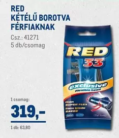 Flex - KÉTÉLŰ BOROTVA FÉRFIAKNAK