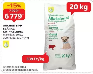 Tipp - SZÁRAZ KUTYAELEDEL