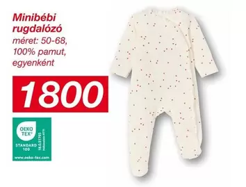 Minibébi rugdalózó