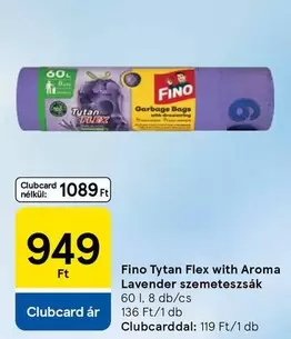 Flex - Tytan  with Aroma Lavender szemeteszsák