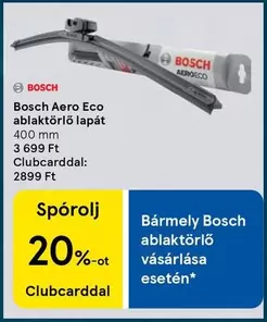 Bosch - Aero Eco ablaktörlő lapát