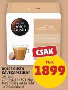 Dolce Gusto - KÁVÉKAPSZULA