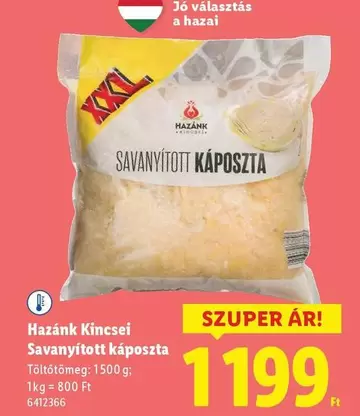 Xxl - Savanyított káposzta
