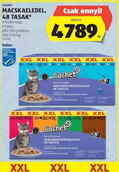 Xxl - MACSKAELEDEL, 48 TASAK