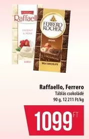 Raffaello - Táblás csokoládé