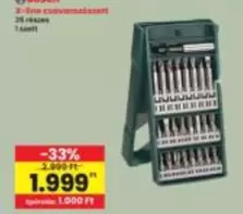 Bosch - 3-rés csavarozókészlett