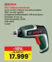 Bosch - IX07 akkus csavarezé