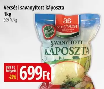 savanyított káposzta