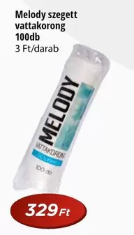 Melody szegett vattakorong 100db