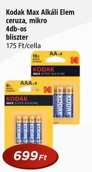 Alkáli Elem ceruza, mikro