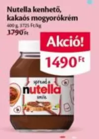 Nutella - kenhető, kakaós mogyorókrém
