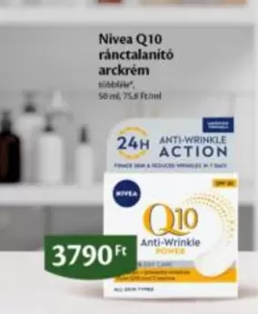 Q10 ránctalanító arckrém