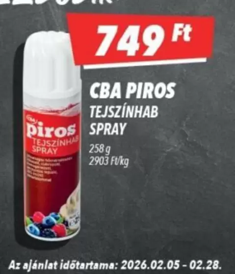 TEJSZÍNHAB SPRAY