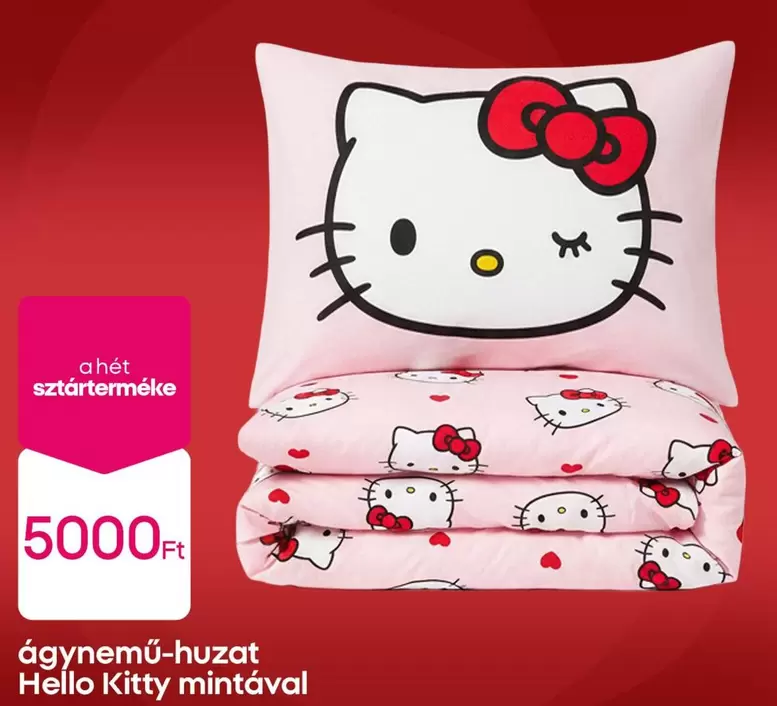Hello Kitty - ágynemű-huzat