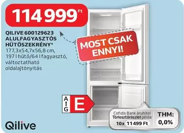 600129623 ALULFAGYASZTÓS HŰTŐSZEKRÉNY