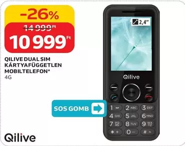 DUAL SIM KÁRTYAFÜGGETLEN MOBILTELEFON