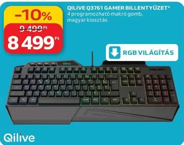 Q3761 GAMER BILLENTYŰZET