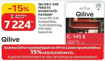 Canon - C-545 FEKETE NYOMTATÓ-PATRON