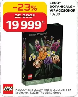 Lego - BOTANICALS-VIRÁGCSOKOR 10280