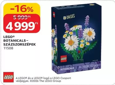 Lego - BOTANICALS-SZÁZSZORSZÉPEK 11508