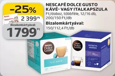 Dolce Gusto - KÁVÉ- VAGY ITALKAPSZULA
