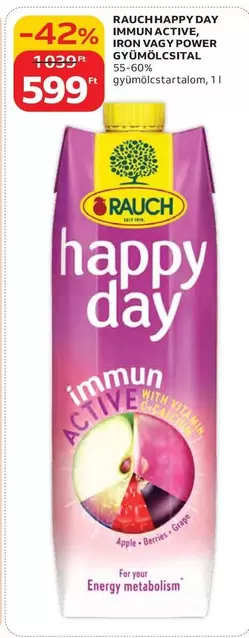 Apple - IMMUN ACTIVE, IRON VAGY POWER GYÜMÖLCSITAL