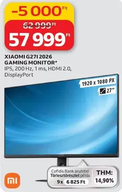 Xiaomi - G271 2026 GAMING MONITOR