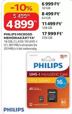 Speed - MICROSD MEMÓRIAKÁRTYA