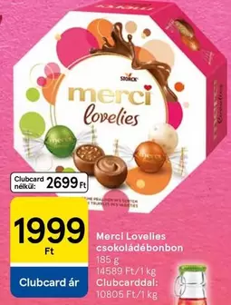 Lovelies csokoládébonbon