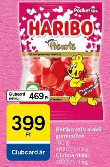 szív alaku gumicukor