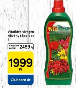 virágzó növény tápoldat