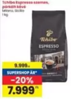 Expresso szemes, pörkölt kávé