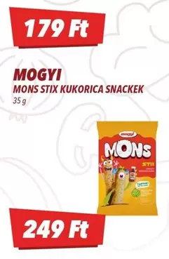 MONS STIX KUKORICA SNACKEK