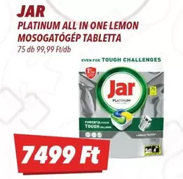 PLATINUM ALL IN ONE LEMON MOSOGATÓGÉP TABLETTA