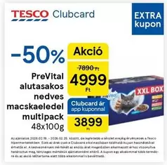Xxl - Alutasakos Nedves Macskaeledel Multipack
