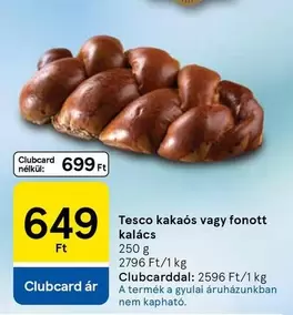 kakaós vagy fonott kalács