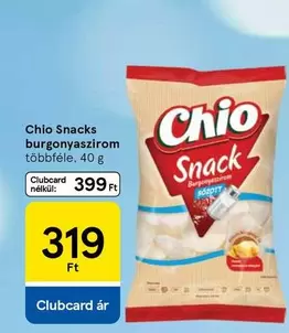 Snacks burgonyaszirom