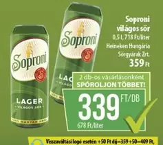 Heineken - világos sör