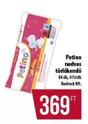 nedves törlőkendő