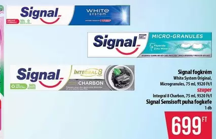 fogkrém, Sensisoft puha fogkefe