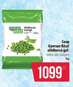 Zöldborsó gyf. mini abc szuper