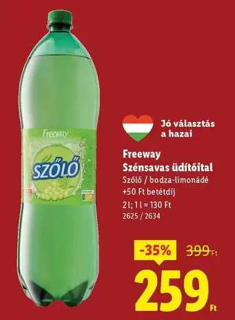 Szénsavas üdítőital