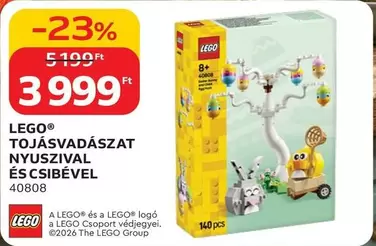 Lego - TOJÁSVADÁSZAT NYUSZIVAL ÉS CSIBÉVEL 40808