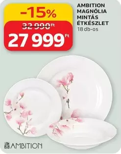 MAGNÓLIA MINTÁS ÉTKÉSZLET