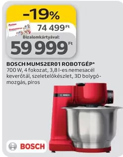 Bosch - MUMS2ER01 ROBOTGÉP