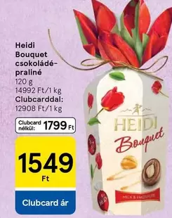 Bouquet csokoládé-praliné