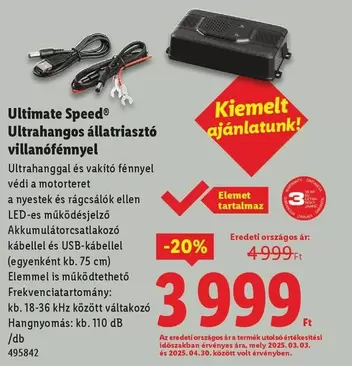 Volt - Ultrahangos állatriasztó villanófénnyel